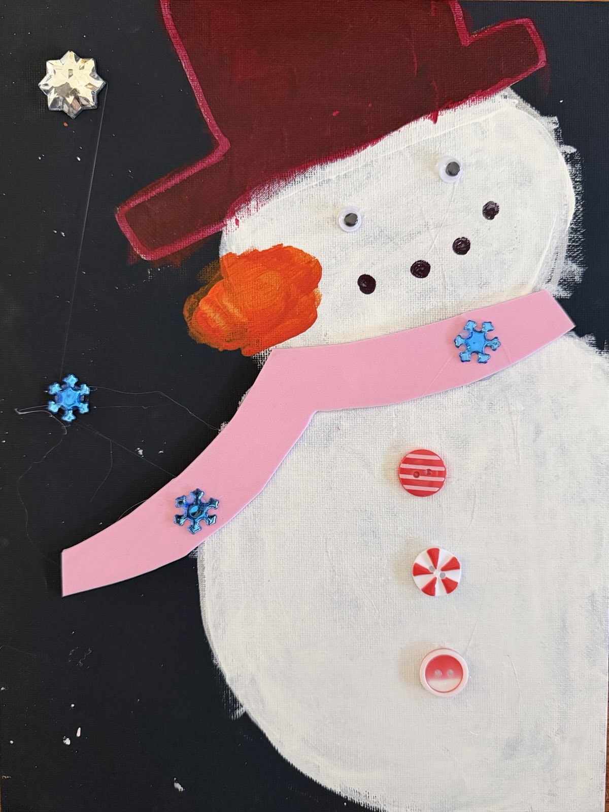 Snowman artwork