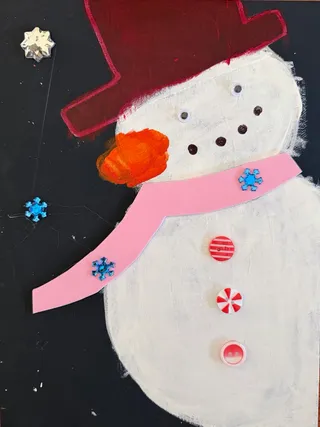 Snowman artwork